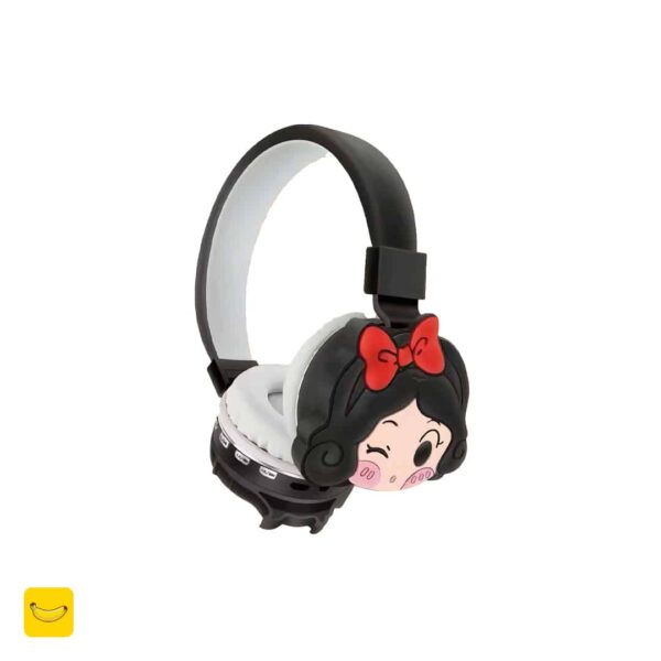 هدفون بلوتوثی فانتزی مدل AH-806z1 طرح سفید برفی