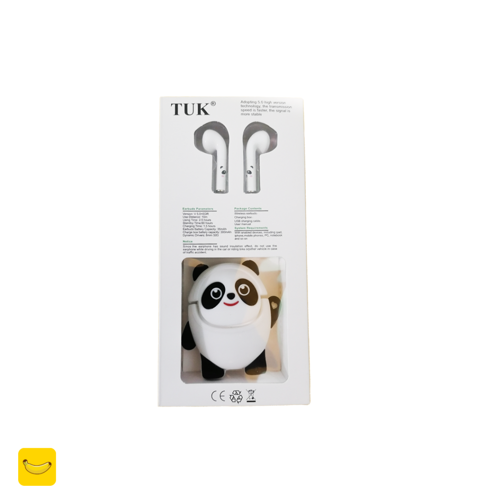 هندزفری بلوتوثی TUK مدل T-336 طرح پاندا
