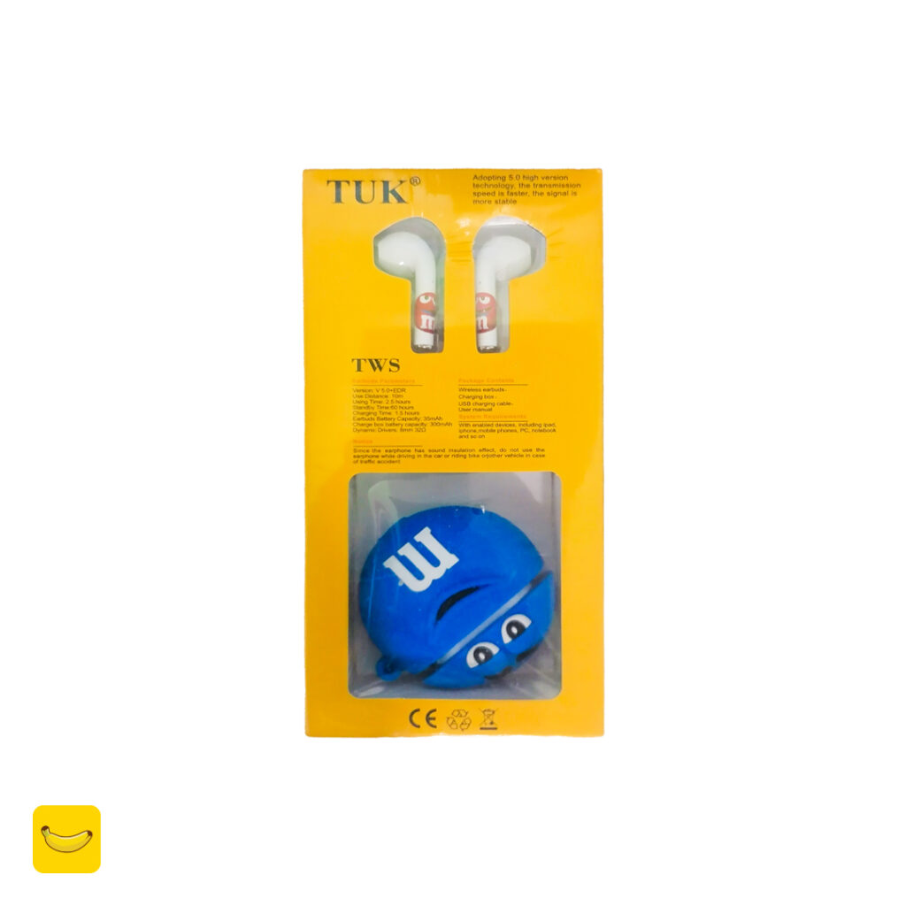 هندزفری بلوتوثی TUK مدل T-323 طرح اسمارتیز