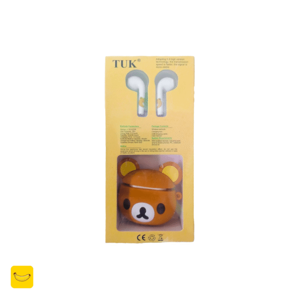 هندزفری بلوتوثی TUK مدل T-344 طرح خرس