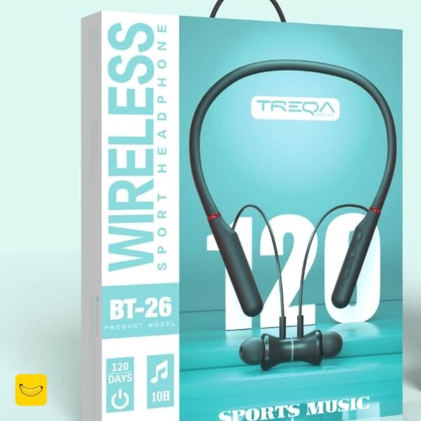 هندزفری بلوتوثی گردنی TREQA مدل BT-26