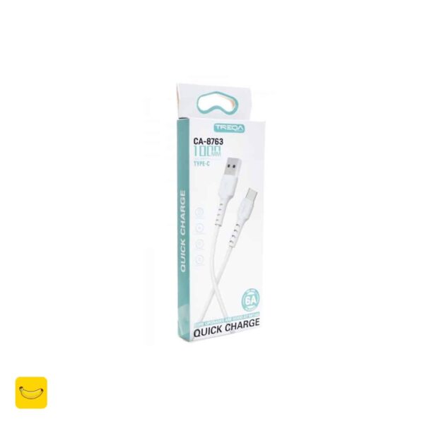 کابل شارژر usb به تایپ سی TREQA مدل CA-8763