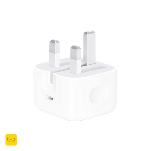 آداپتور اپل 20 وات سه پین برای آیفون و آیپد اصلی