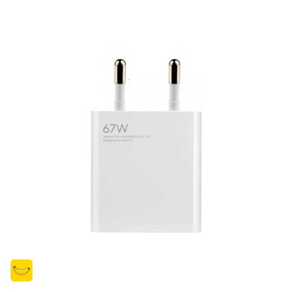 آداپتور شیائومی 67 وات دو پین اصلی