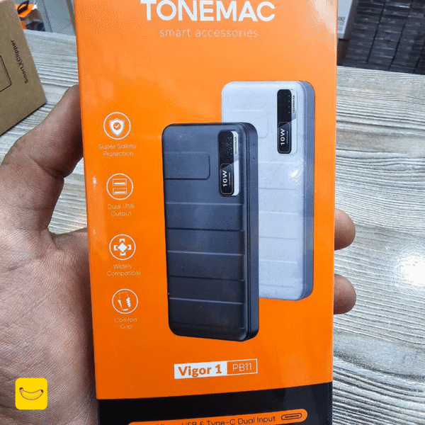 پاوربانک 10000mAh برند TONEMAC مدل pb11