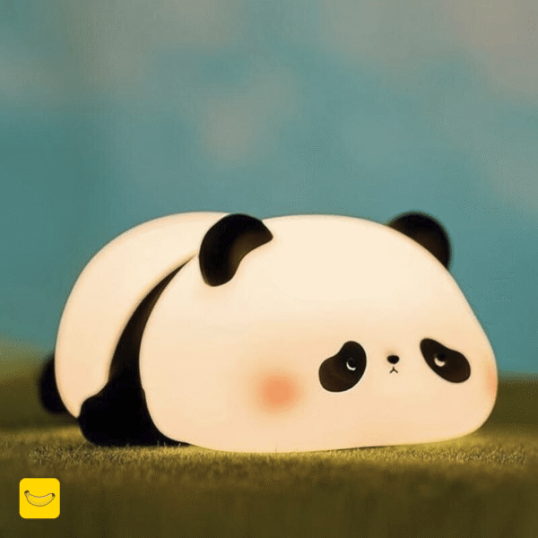 چراغ خواب فانتزی سیلیکونی طرح پاندا خسته