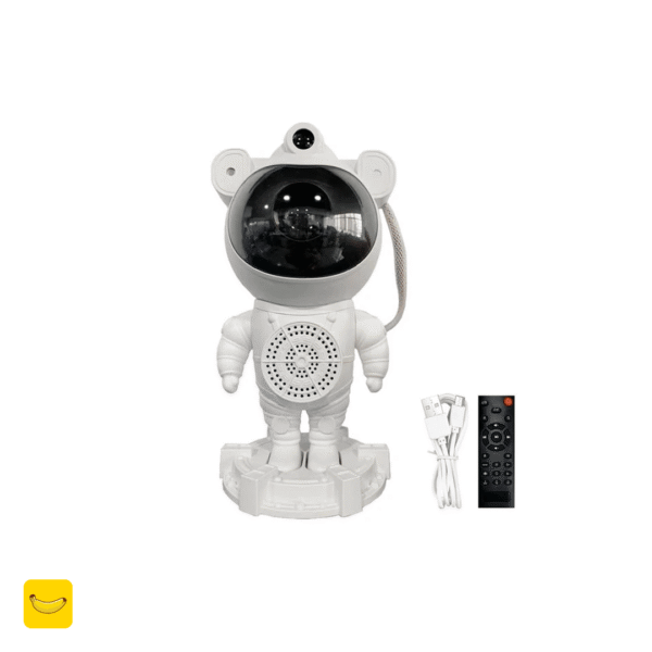 چراغ خواب کهکشانی طرح فضانورد اسپیکر دار