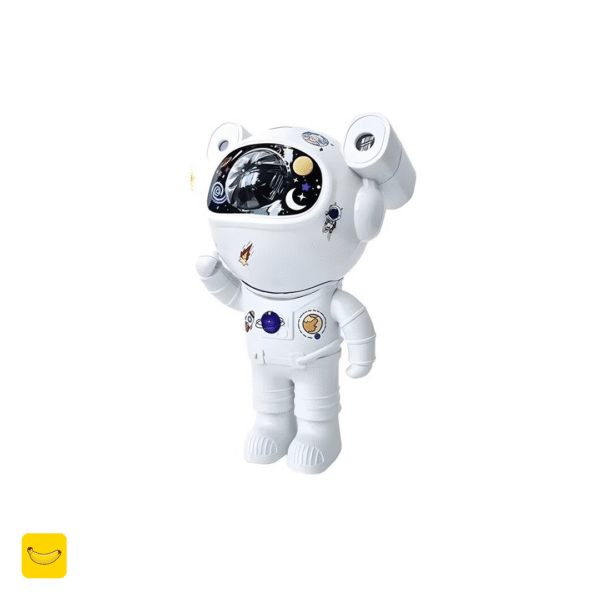 چراغ خواب کهکشانی طرح فضانورد اسپیکر دار ASTRONAUT
