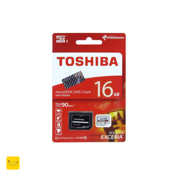 کارت حافظه 16GB micro SD برند TOSHIBA مدل M302-EA