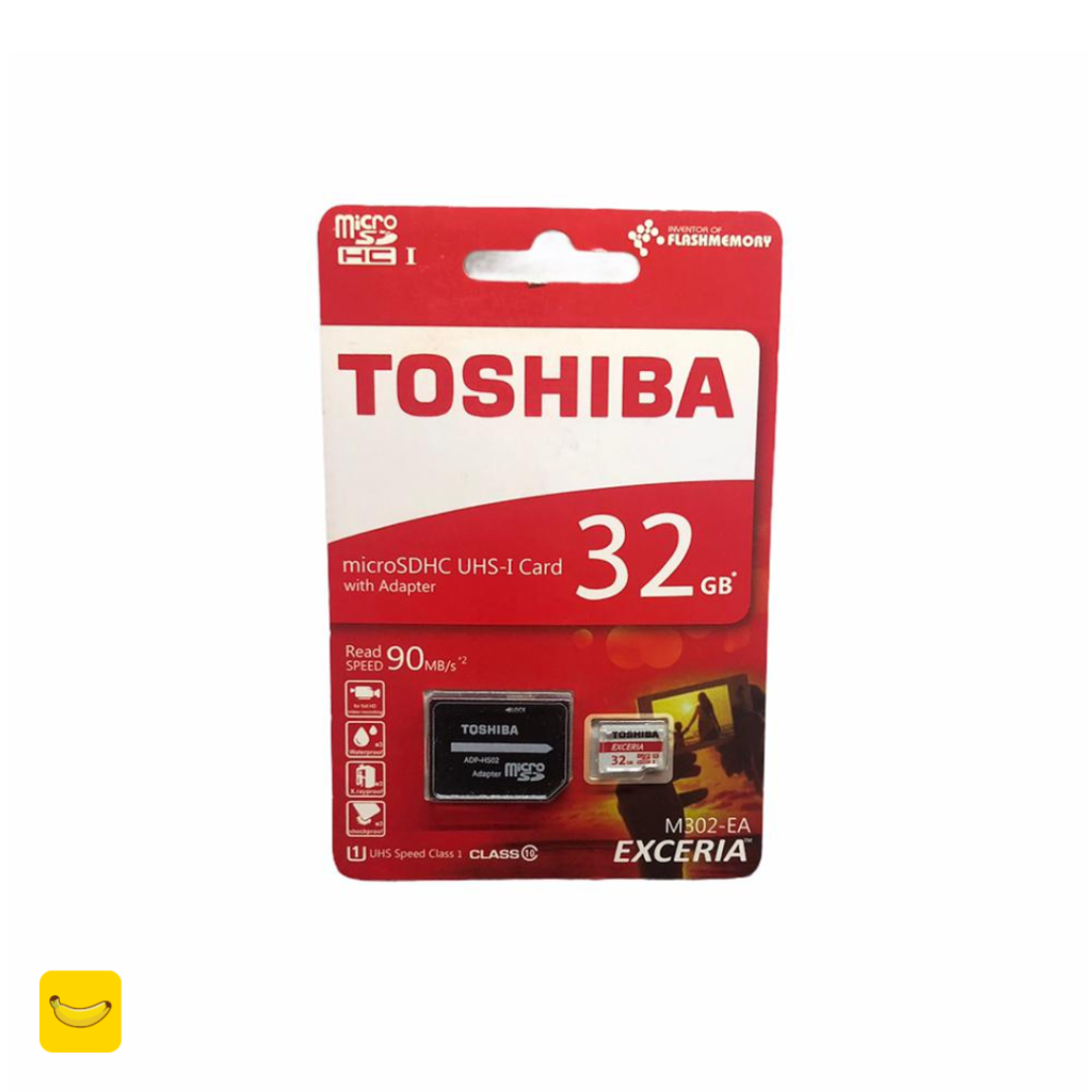 کارت حافظه 32GB micro SD برند TOSHIBA مدل M302-EA