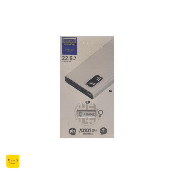 پاوربانک 10000 میلی آمپر برند X-HANZ مدل PB101