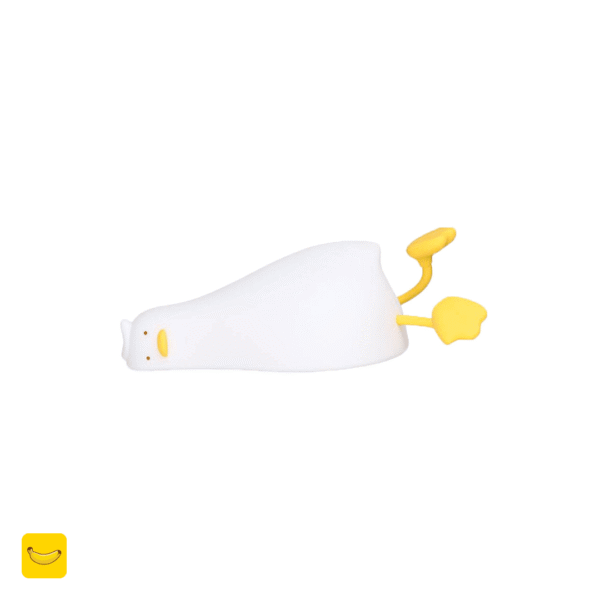 چراغ خواب فانتزی سیلیکونی طرح اردک خسته