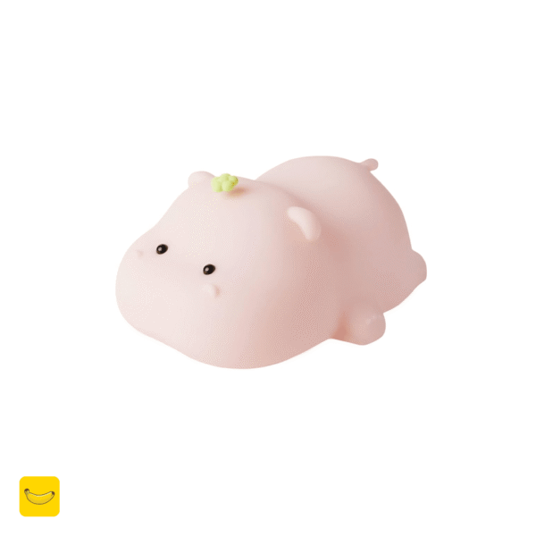 چراغ خواب فانتزی سیلیکونی طرح اسب آبی خسته