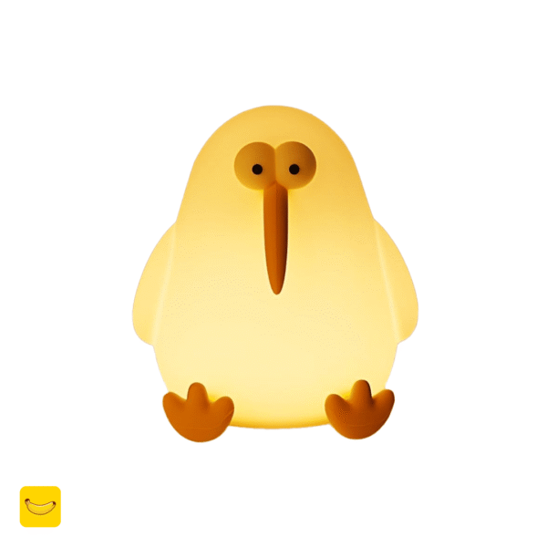 چراغ خواب فانتزی سیلیکونی طرح پرونده کیوی منقار دراز