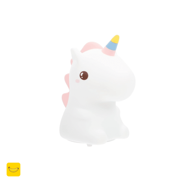 چراغ خواب فانتزی سیلیکونی طرح یونیکورن