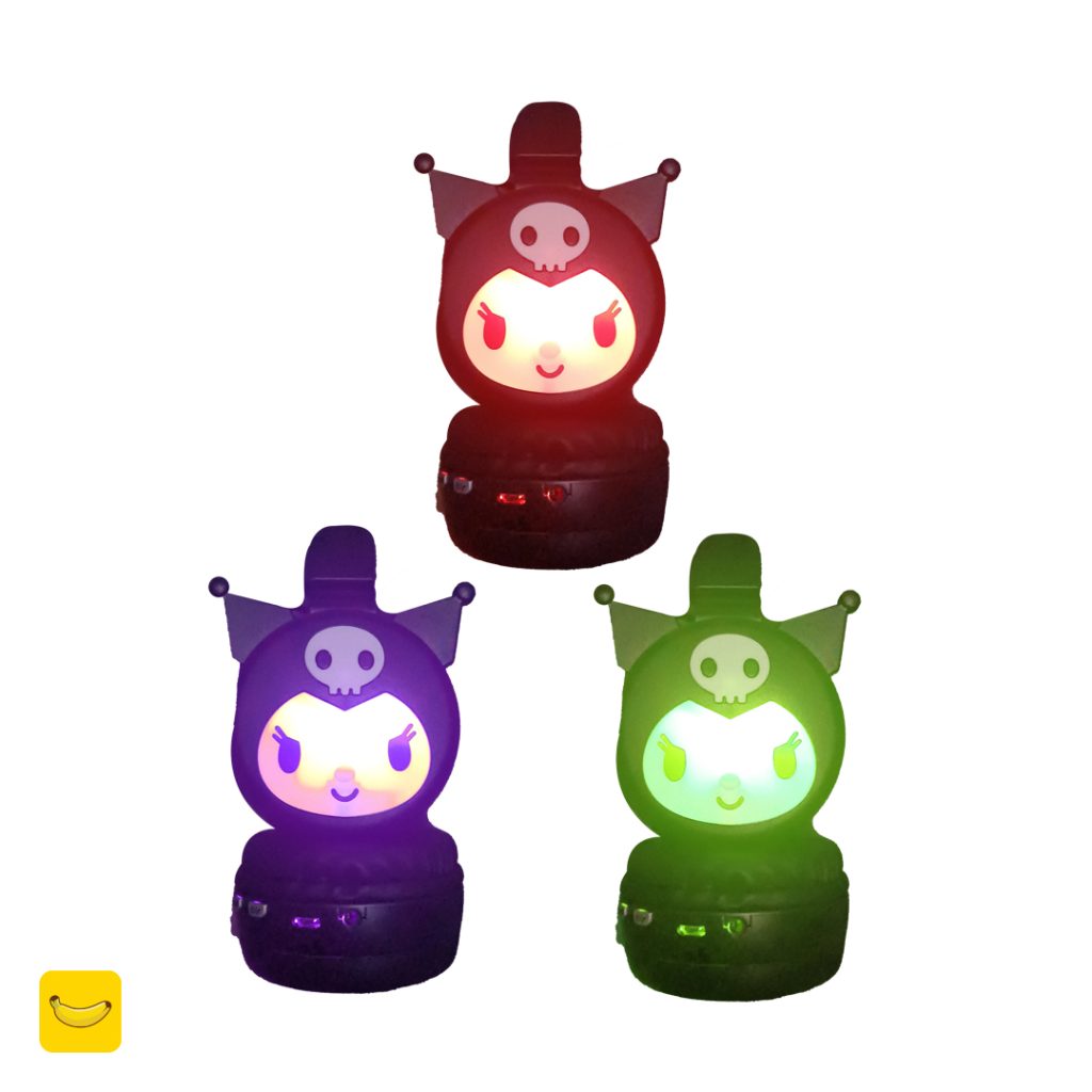 هدفون بلوتوثی فانتزی مدل KR666-k طرح کرومی RGB دار