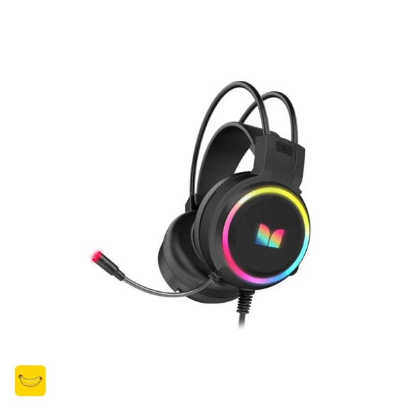 هدفون گیمینگ برند MONSTER با نور RGB