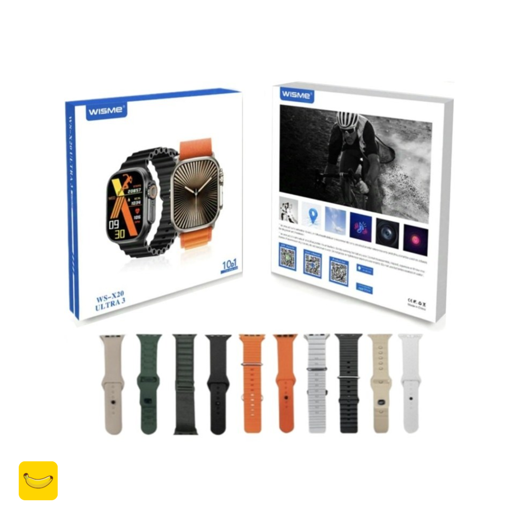 ساعت هوشمند WISME مدل WS-X20 ultra3