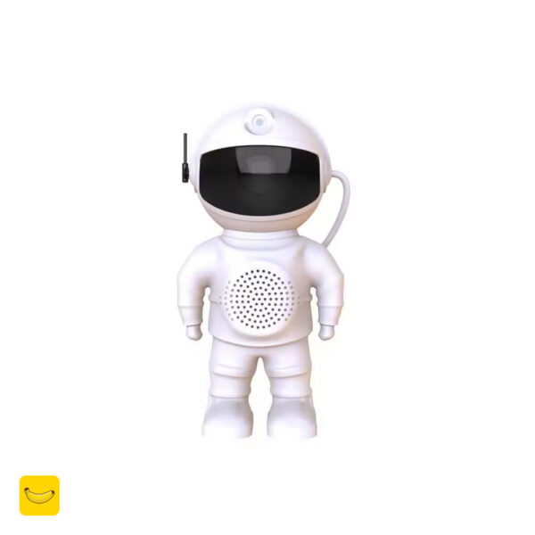 چراغ خواب کهکشانی طرح فضانورد ایستاده اسپیکر دار