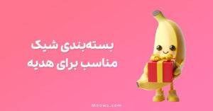 بسته‌بندی شیک برای هدایا؛ تجربه‌ای خاص با خرید از موز دات کام