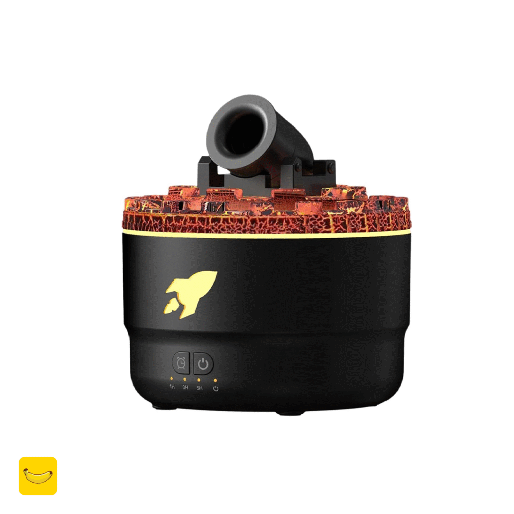 بخور سرد و رطوبت ساز بمبی با نور RGB