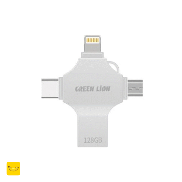 فلش مموری چند کاره 128GB گرین لاین مدل 4in1 USB
