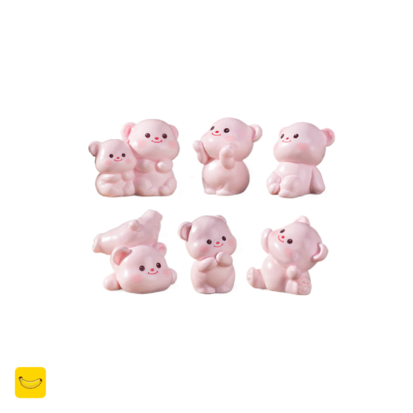 مجسمه شب تاب طرح خرس های کیوت