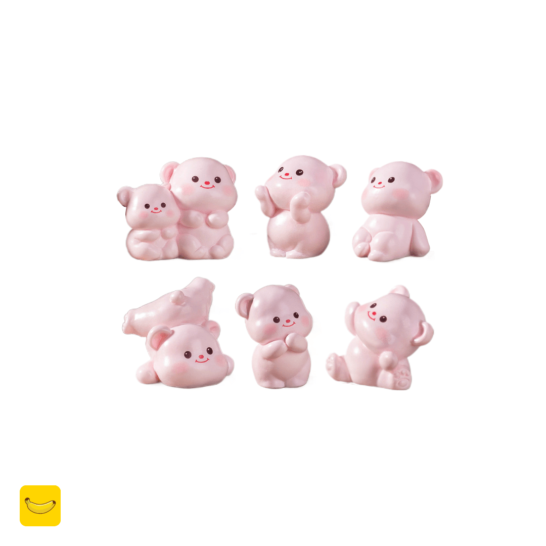 مجسمه-شب-تاب-طرح-خرس-های-کیوت مجسمه شب تاب طرح خرس های کیوت