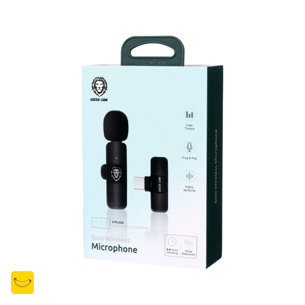 میکروفون بی سیم یقه ای گرین لاین مدل solo wireless