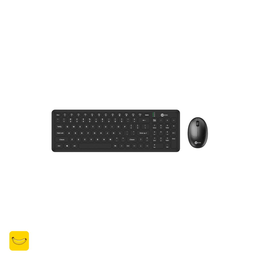 کیبورد و موس بی سیم Lenovo Lecoo مدل kw204