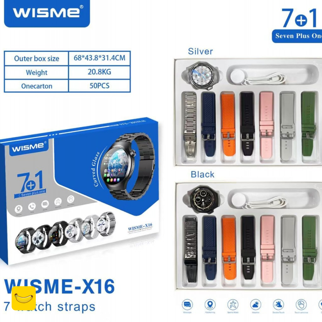 ساعت هوشمند WISME مدل WISME-X16