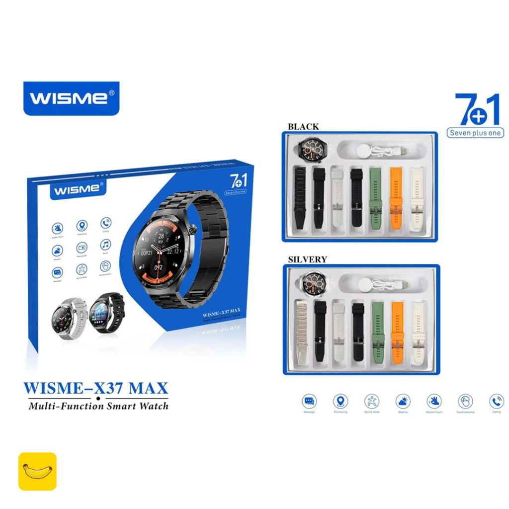 ساعت هوشمند WISME مدل WISME-X37 max