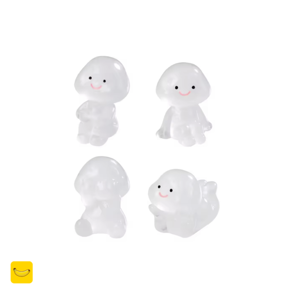 مجسمه شب تاب طرح آدم کوچولو کیوت