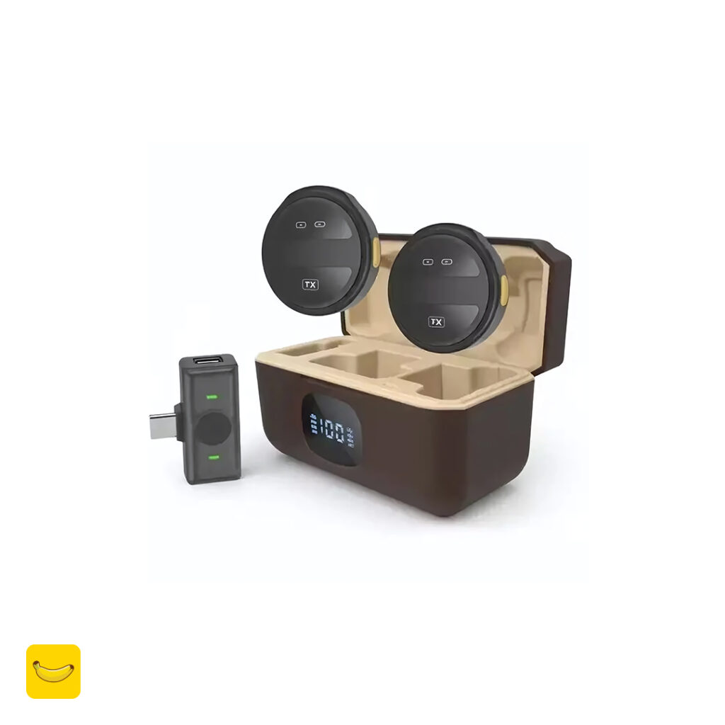 میکروفون بی سیم سکه ای مدل Q8