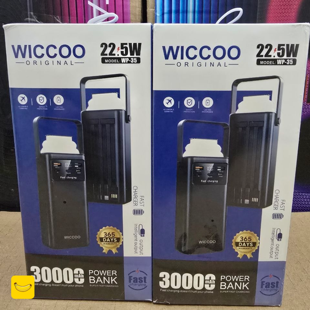 پاوربانک 30000 ویکو 22.5W مدل Wp-35
