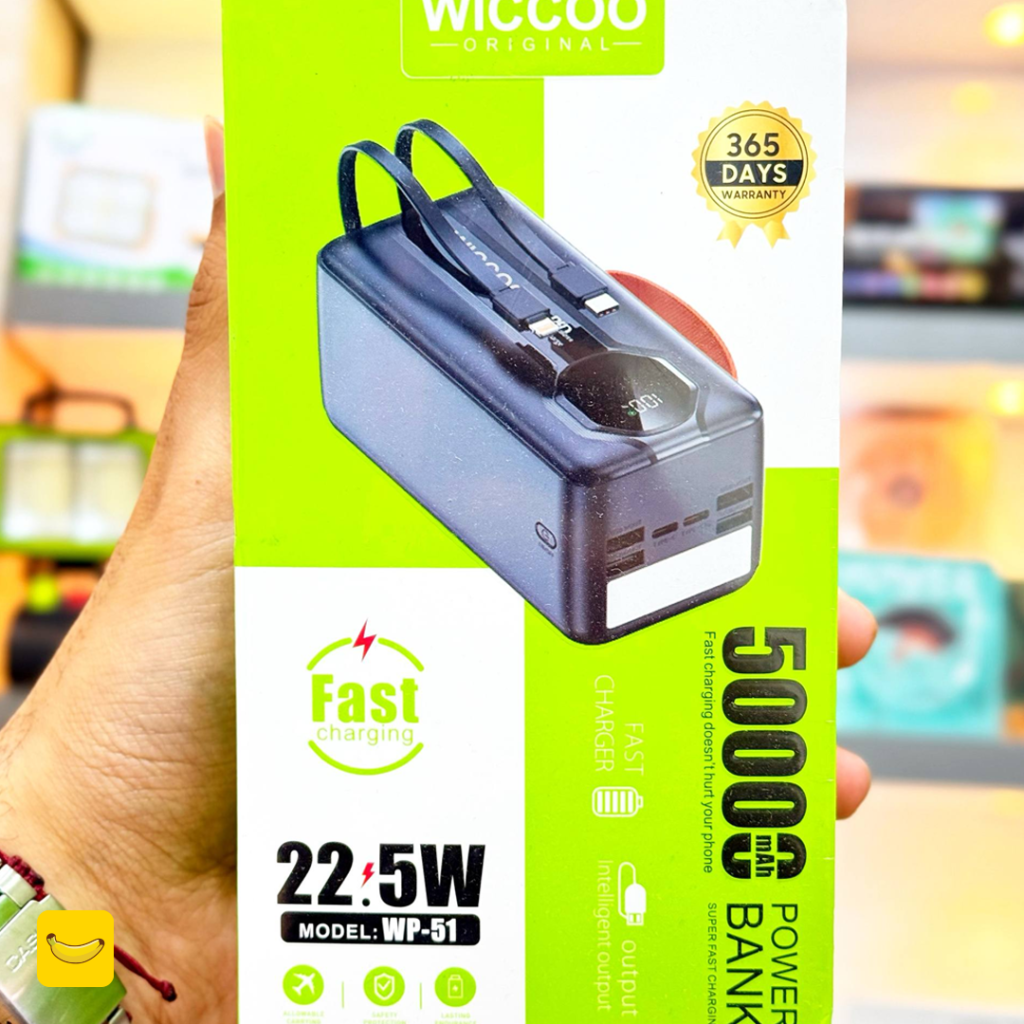 پاوربانک 50000 ویکو 22.5W مدل Wp-51