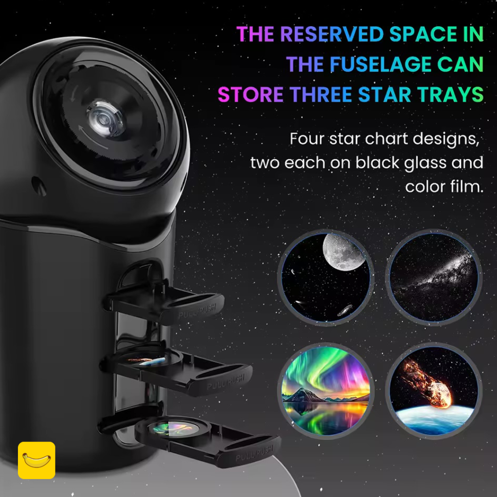 چراغ خواب کهکشانی دیسک خور مدل BL-CZD01