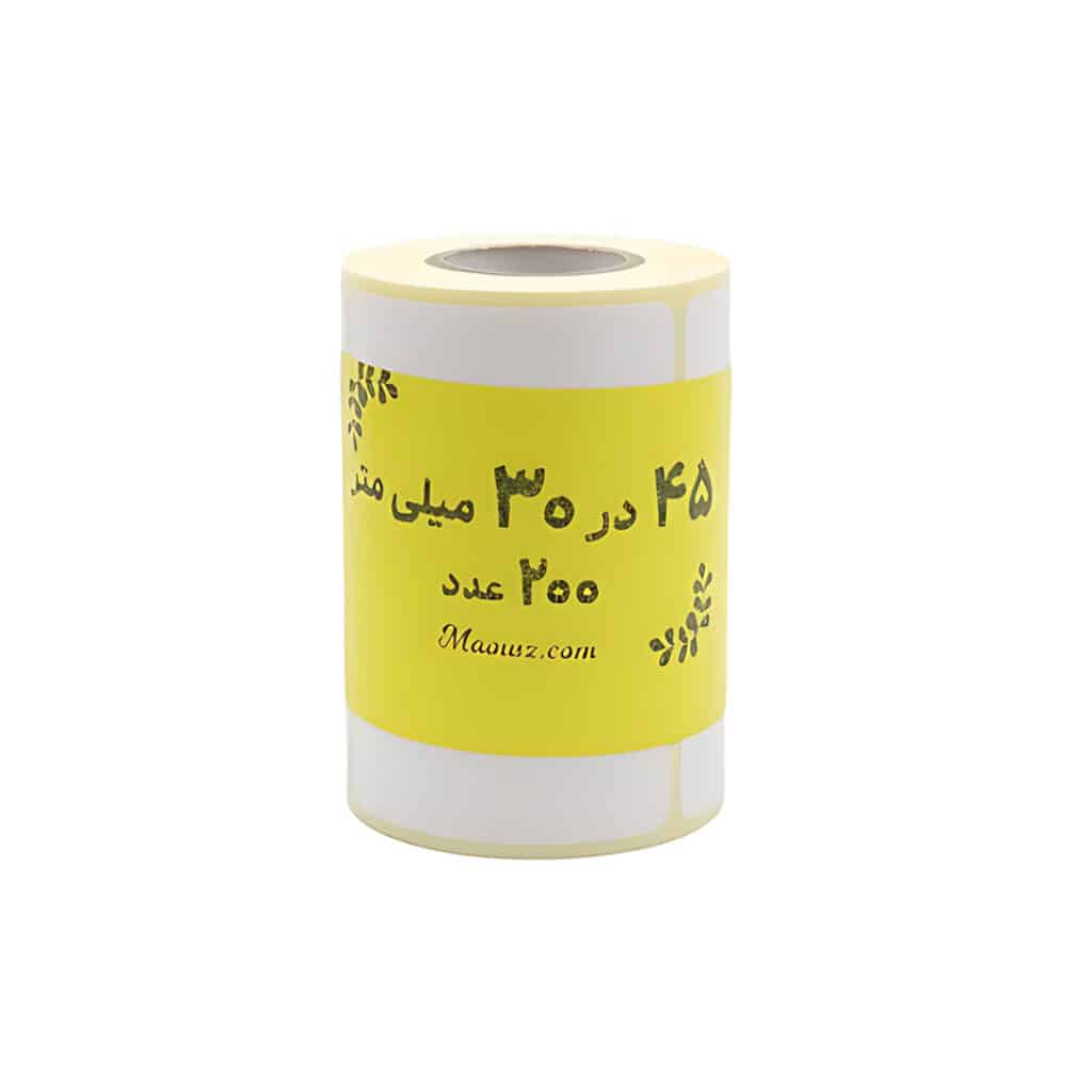 رول لیبل 45*30 میلیمتر