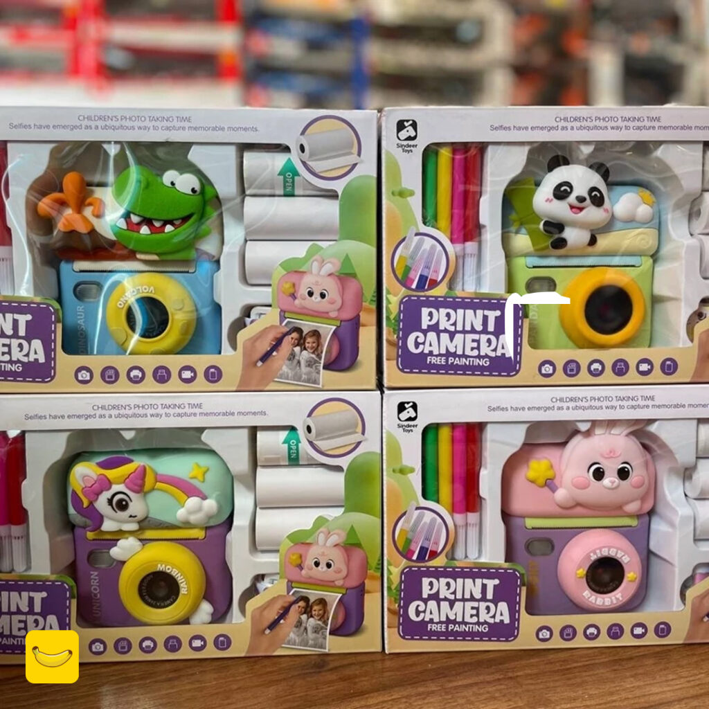 دوربین عکاسی فانتزی با قابلیت چاپ حرارتی عکس تک رنگ مدل M12