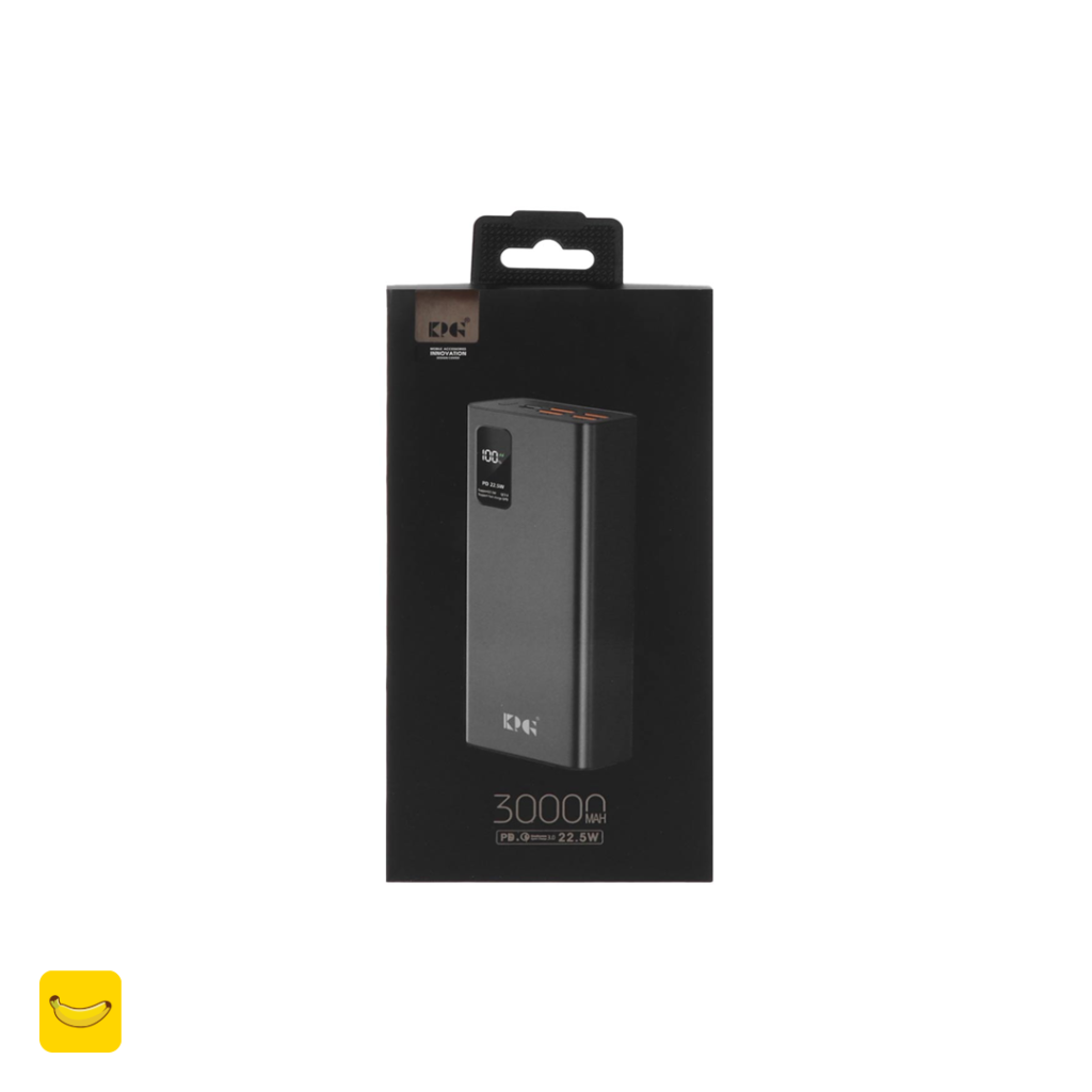 پاوربانک 30000mAh KPG مدل PD32 22.5w