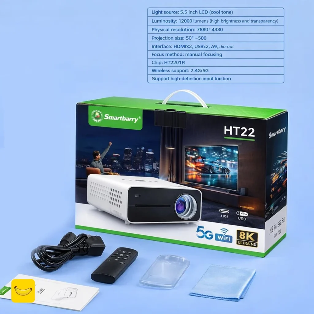 ویدئو پروژکتور SmartBarry مدل HT22