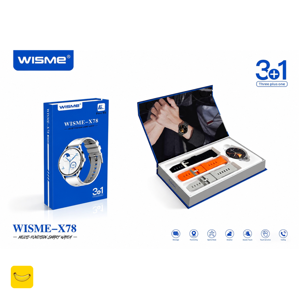 ساعت هوشمند WISME مدل WISME-X78