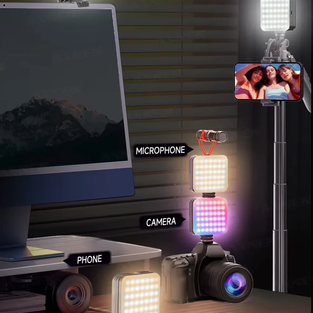 لامپ سلفی LED RGB مدل D12S